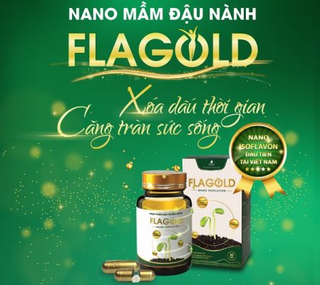 Nano mầm đậu nành FlaGold cho nữ thiếu hụt nội tiết tố