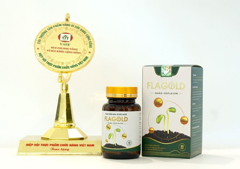 Nano mầm đậu nành FlaGold được trao tặng giải thưởng “Sản phẩm vàng vì sức khỏe cộng đồng”