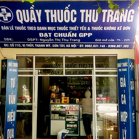 Quầy thuốc Thu Trang