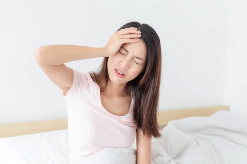  Mất ngủ là một trong những biểu hiện của suy giảm nội tiết tố